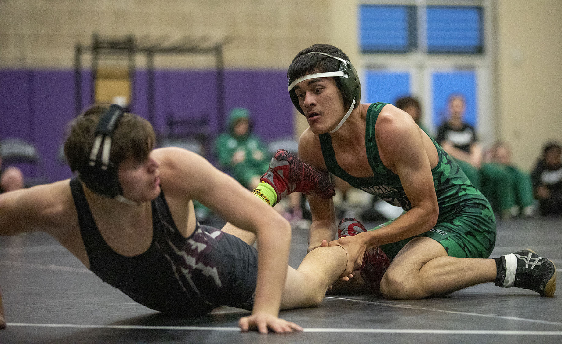 A&M Consolidated vs Rudder wrestling